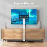 Support TV intérieur ONKRON pour 26"-65", max 35 kg, blanc TS1140