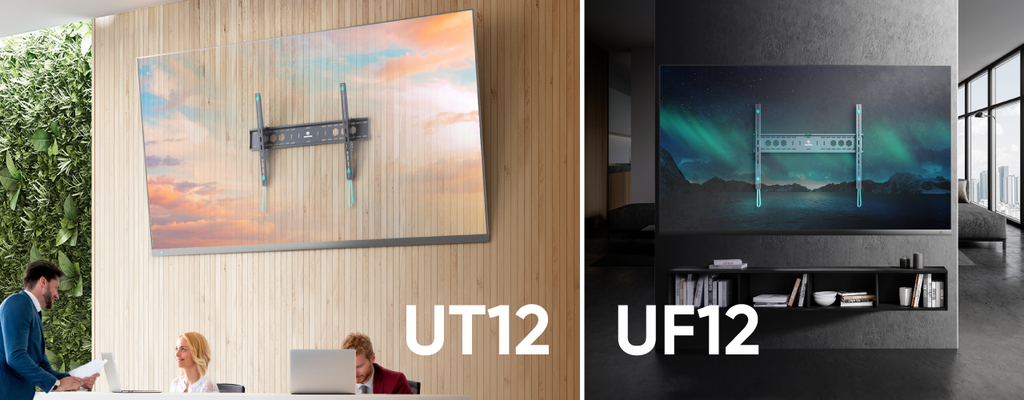 ONKRON UF12 et UT12 : Choisissez le meilleur support pour votre TV ou écran interactif