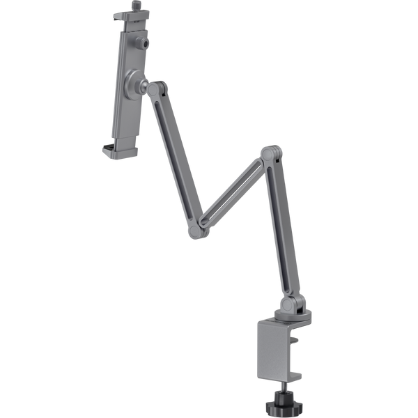 Support de tablette 6,1"-15", fixation de bureau, gris DS02-G