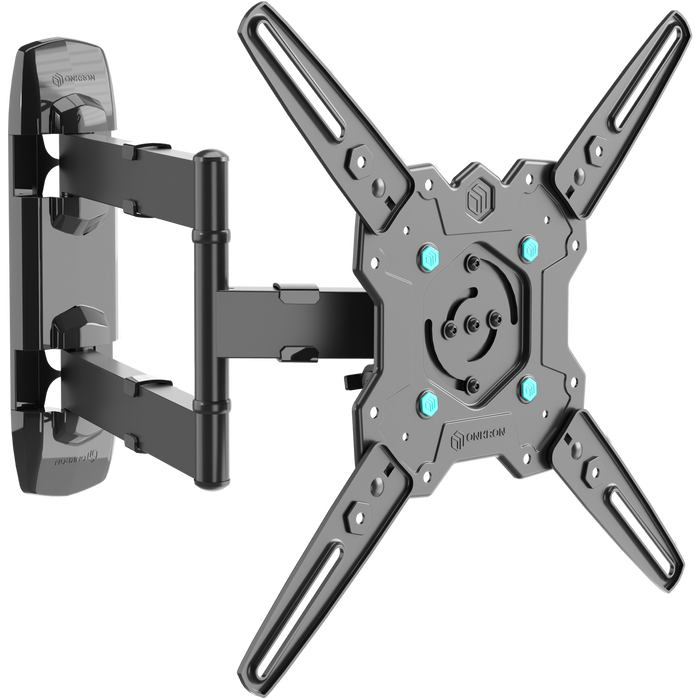Support mural articulé complet pour 32"-65", charge max. 41 kg, Noir M4R