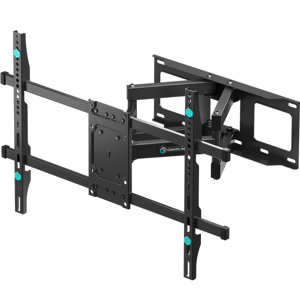 Support mural articulé complet pour 40"-75", charge max. 70 kg, Noir M6L