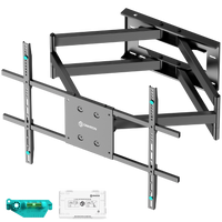M8L-B Support TV mural pour des téléviseurs LCD OLED Plasma de 42 à 110 pouces Noir
