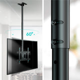 N1L Noir, Support de plafond pour TV de 32" à 80", 68 kg max