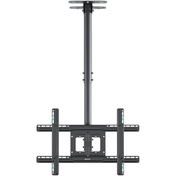 N2L Noir, Support de plafond pour TV de 32" à 80", 68 kg max