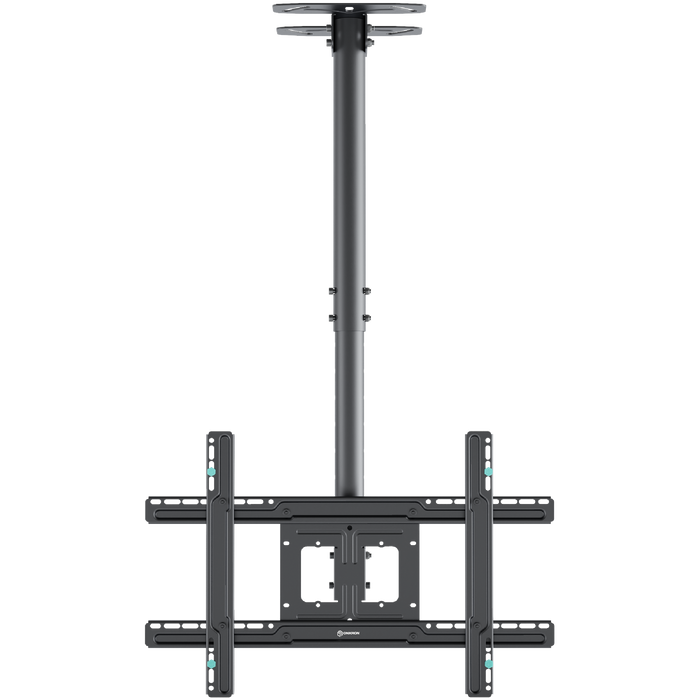 N2L Noir, Support de plafond pour TV de 32" à 80", 68 kg max