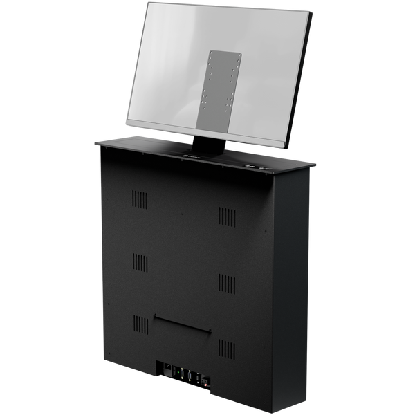 Support de Moniteur Rétractable pour Écrans jusqu'à 24", VESA jusqu'à 100x100, Capacité de Charge jusqu'à 15 kg, ONKRON NWS-SC24