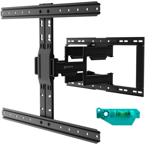 Support mural articulé complet pour 32"-90", charge max. 50 kg, Noir SM6L