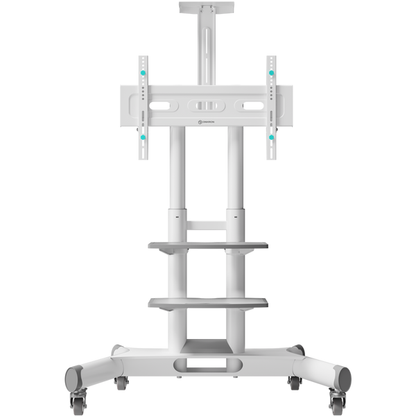 Support Mobile pour Télévision et Écrans Professionnels 40"-70", max 60,5 kg, Blanc TS1552