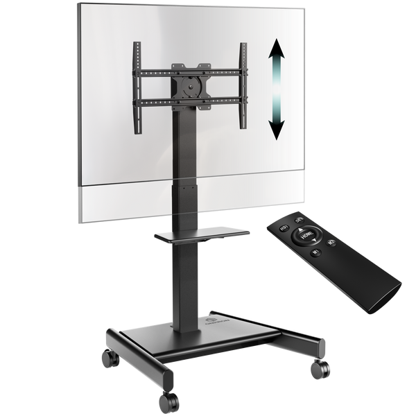 Support mobile motorisé pour TV 43"–75", max. 70 kg, noir TS1552E
