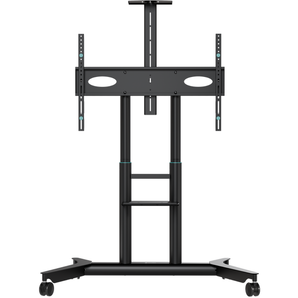 Support TV mobile pour 55"-90" max 90 kg, noir TS1871