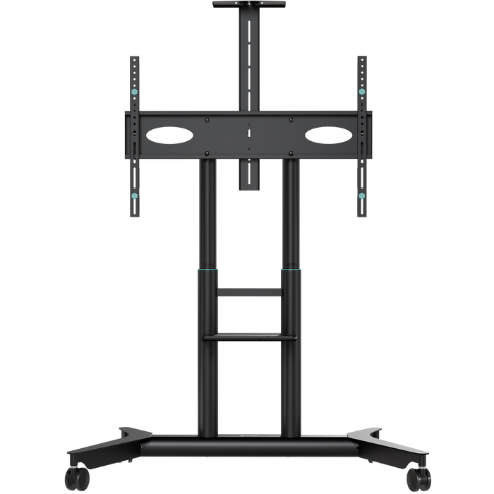 Support TV mobile pour 55"-90" max 90 kg, noir TS1871
