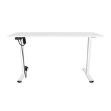 WDT221E-W Table motorisée réglable en hauteur jusqu'à 60 kg, Blanc