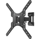 NP44-B Support TV mural pour des téléviseurs LCD OLED Plasma de 26 à 65 pouces 35 kg max Noir