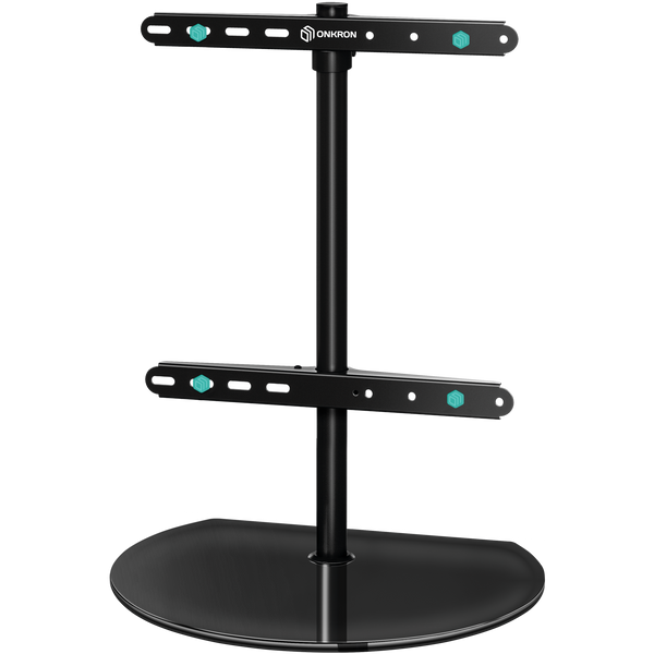 Support de Table pour Télévision 32"-65", max 35 kg, Pivotant, Noir PT2